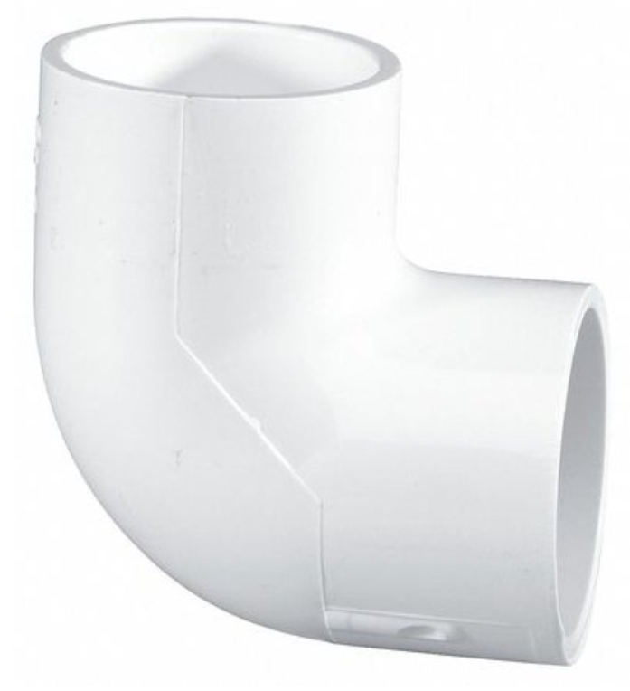 Westlake Pipe & Fittings 2.5" Slip x Slip 90 Degree SCH40 Elbow — 406025