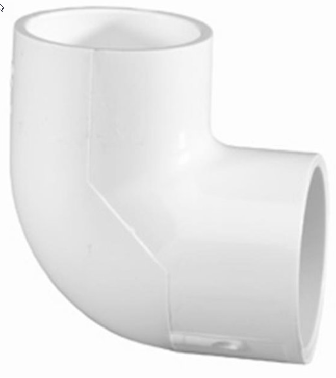 Westlake Pipe & Fittings 4" Slip x Slip 90° Elbow — 406040