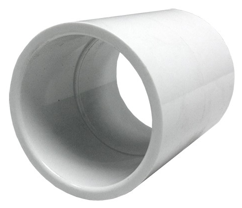 Westlake Pipe & Fittings 3" White Slip x Slip SCH40 Coupling — 429030