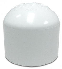 Westlake Pipe & Fittings 4" Slip PVC Cap — 447040