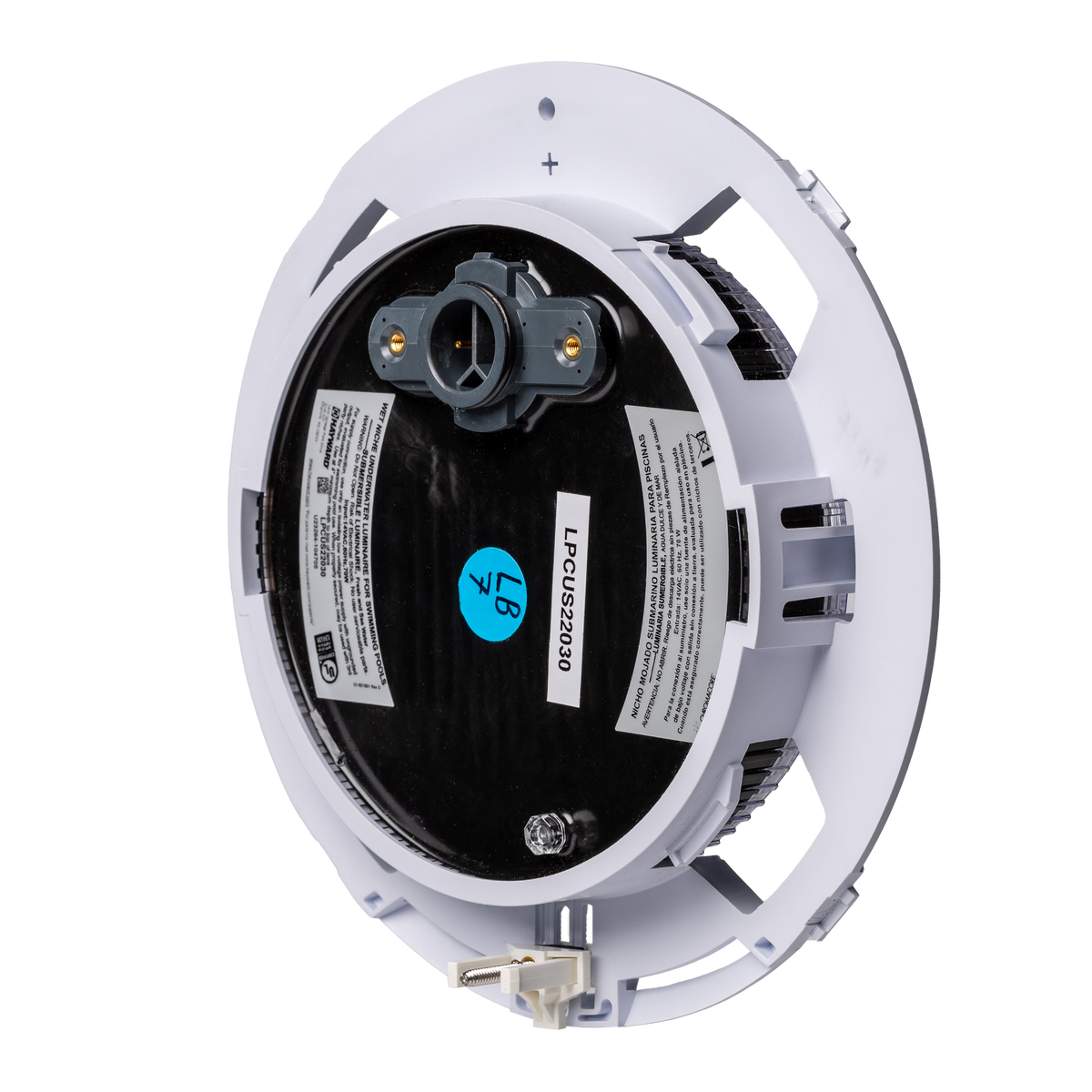 Hayward Universal ColorLogic® 2.0 Multi-Color RGBW LED Pool Light, 12–15V, 50' Cord, 3000 Lumens, 54W — LPCUS22050 - alternate view