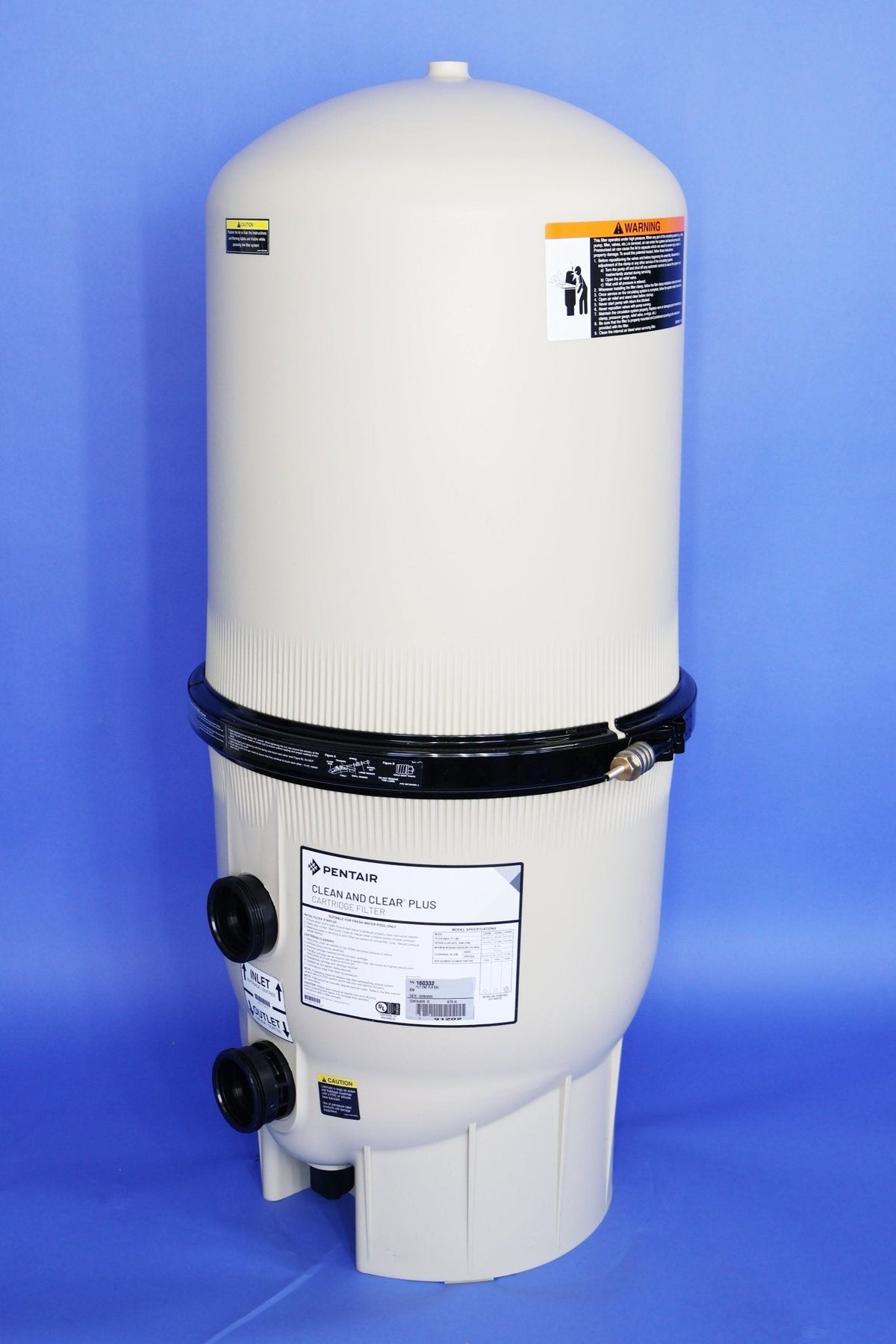 Pentair Clean & Clear Plus 520 SqFt Cartridge Filter — 160332 — product view