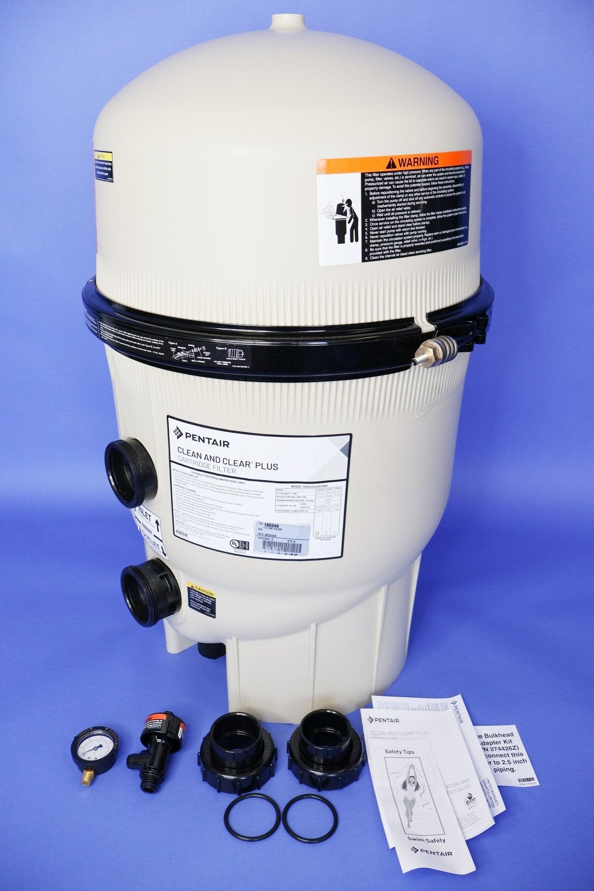 Pentair Clean & Clear Plus 320 SqFt Cartridge Filter — 160340 — product detail 2