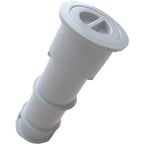 AquaStar 7 1/2" White Umbrella Stand with Sleeve and Center Cap, US101 — product view 2