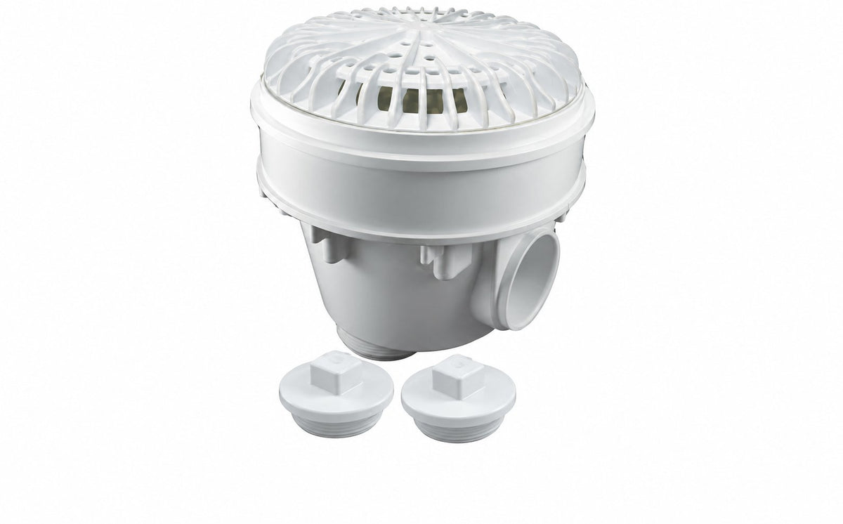 CMP Nova™ 2" White Gunite Main Drain with Extension Collar — 25516-500-000