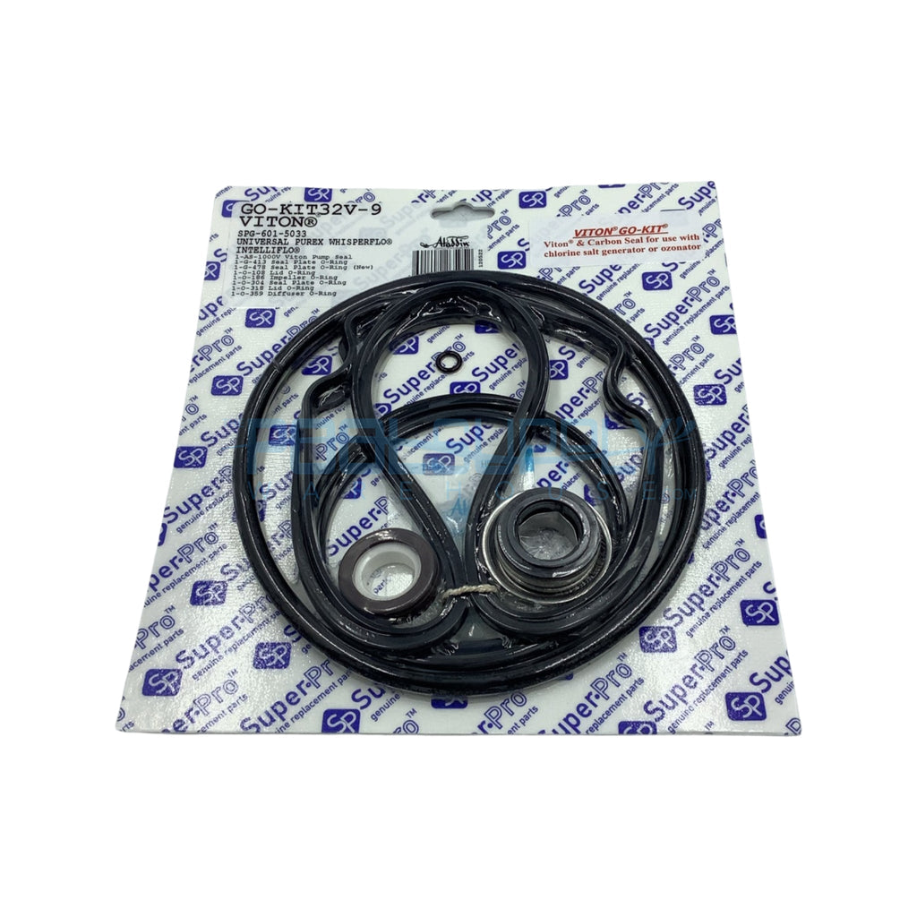 Super-Pro GO-KIT32V-9 Viton seal kit for WhisperFlo and IntelliFlo — view 1