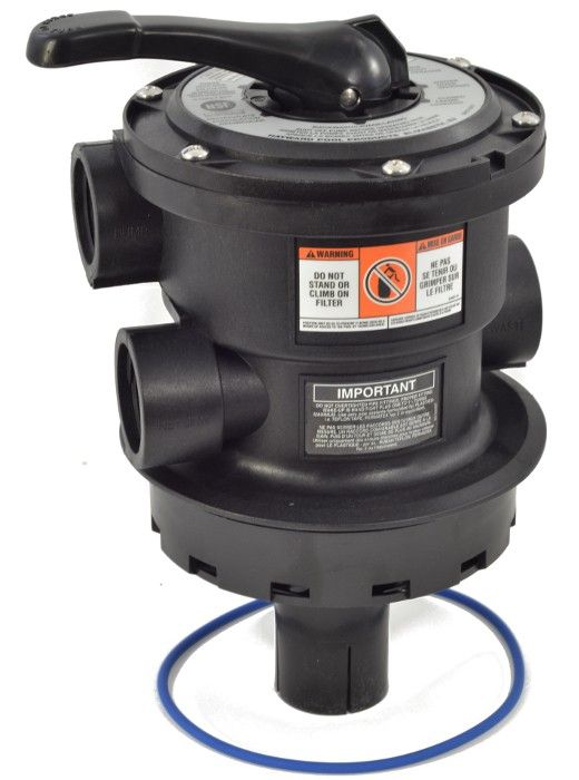 Hayward SP0714T Vari-Flo XL 1.5 in. Top Mount Multiport Valve Kit - detail 1