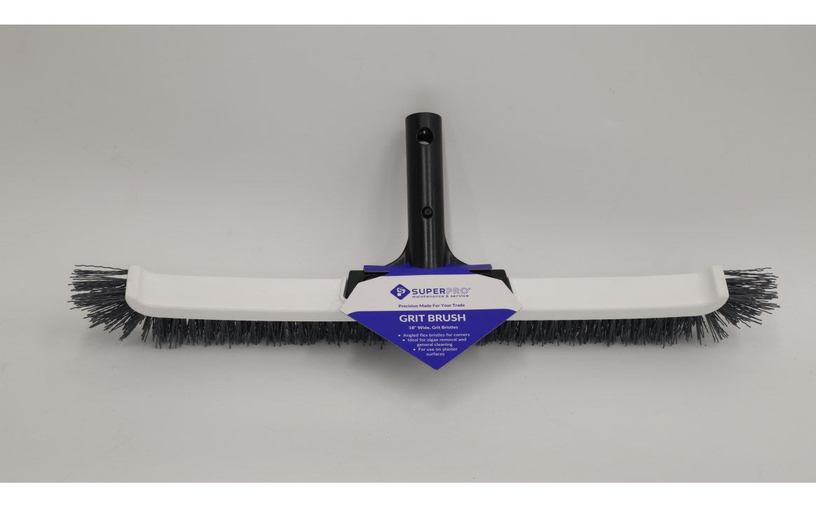 Super-Pro Pro Brush Poly Back 18" Grit Bristle — SP2008