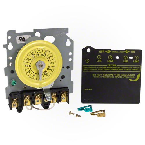 Intermatic T104M timer mechanism — view 2