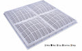 Waterway 24 × 24-Inch White Suction Cover and Frame — 640-4760 V