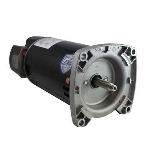 Nidec US Motors ASQ125 Aqua-Shield square flange motor — manufacturer catalog photo