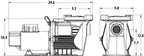 Waterway PD-110 official dimensions