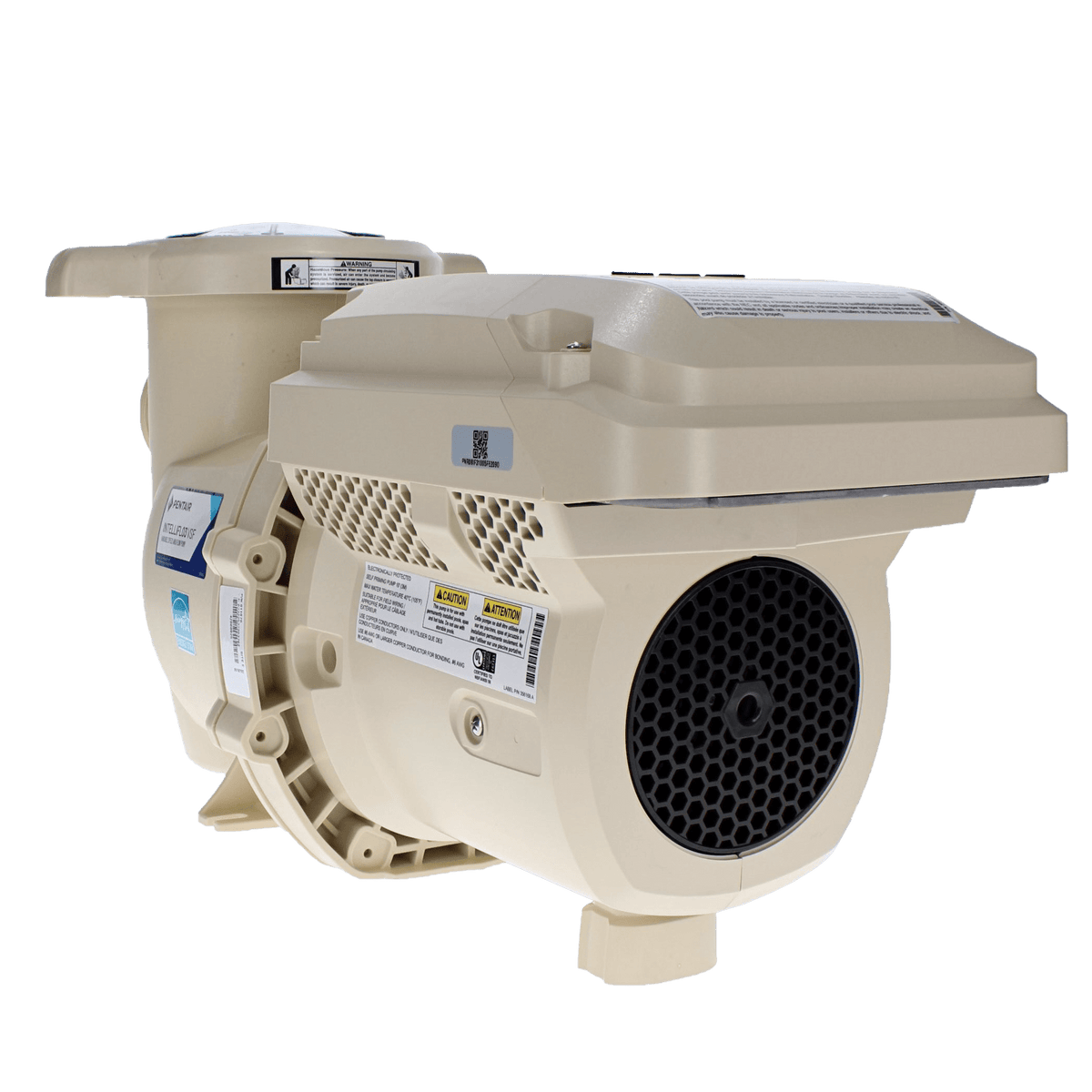 Pentair 011076 IntelliFlo3 VSF 3.0 HP pool pump - Rear motor angle