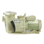 Pentair WhisperFloXF XFET-20 Commercial Pool Pump – 022034 – Side view showing single-speed TEFC motor