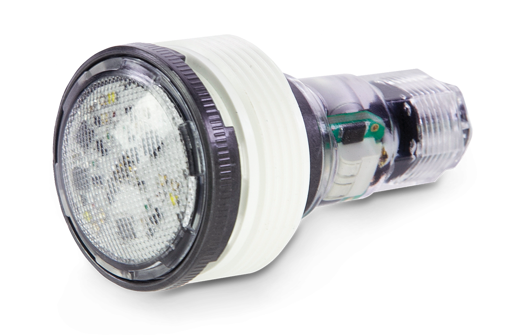 Pentair MicroBrite White Pool and Spa LED Light, 12V 100' Cord, 620429