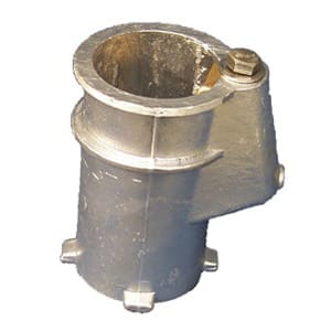 Perma-Cast 4" Aluminum Anchor Socket for 1.9" OD Rail — PS-4019-C