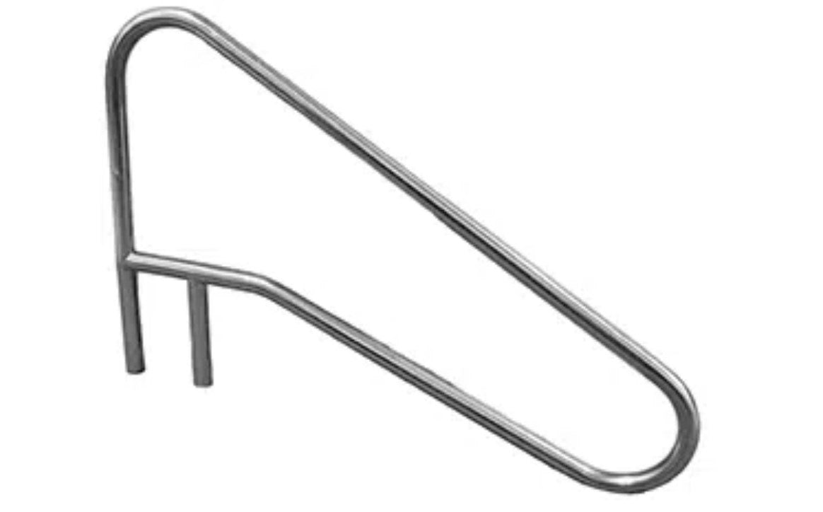 Super-Pro 54" Classic 4-Bend Deck Mounted Handrail, RAIL4BWB