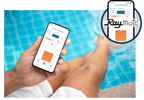AVIA Raymote app remote temperature control illustration; phone not included