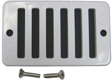 Hayward 2" x 4" Gutter Drain Grate with Screws, SP1019BA