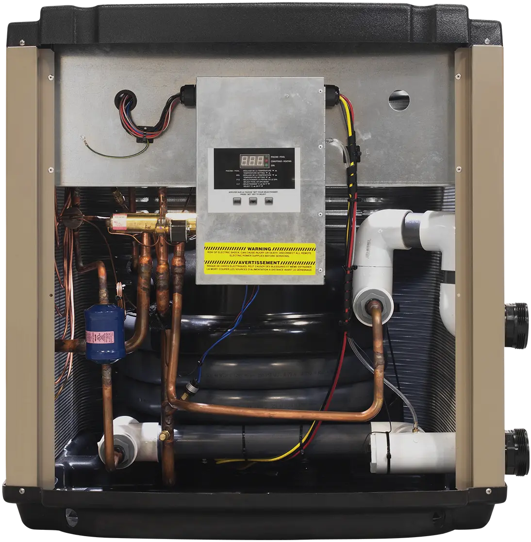 Thermeau Prestige heat pump - manufacturer interior view