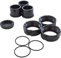 Jandy 2" x 2 1/2" Universal Half Unions and Drain Plug Assembly — R0461800
