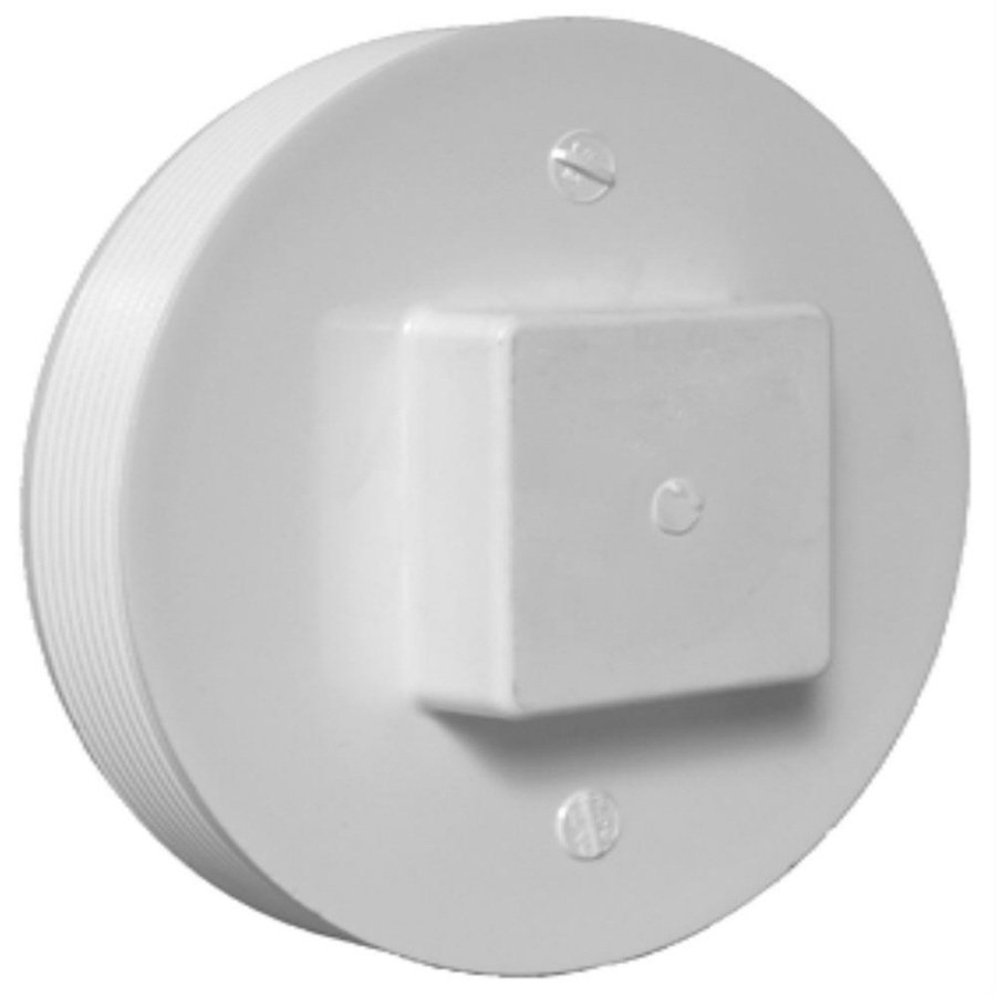 Westlake Pipe & Fittings 1.5" MPT DWV Cleanout Plug Raised Nut — D106015